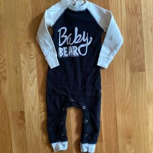 6M Yellowstone Baby Bear One Piece Romper